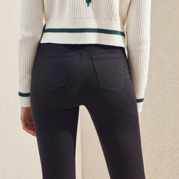 PacSun Wilshire Black Super High Rise Jeggings - Black, Size 25 - Picture 8 of 16